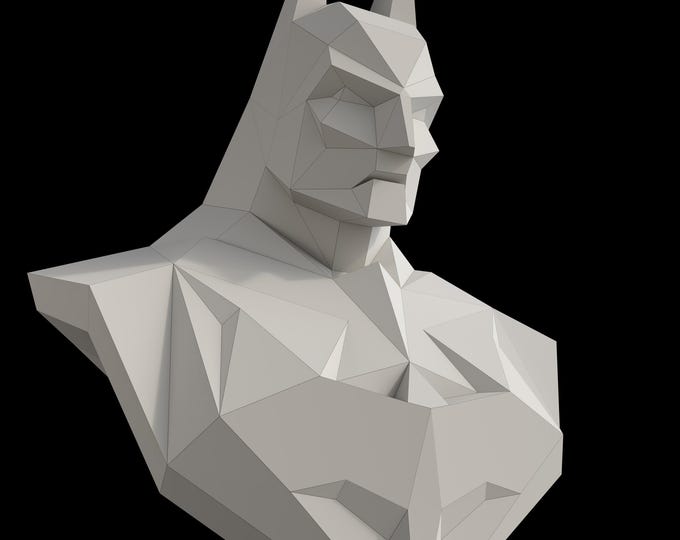 Featured listing image: 3D Paper Bust