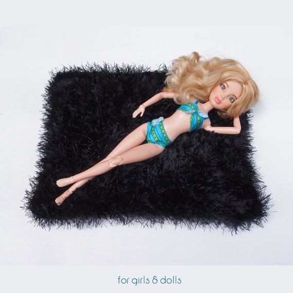 black barbie blanket