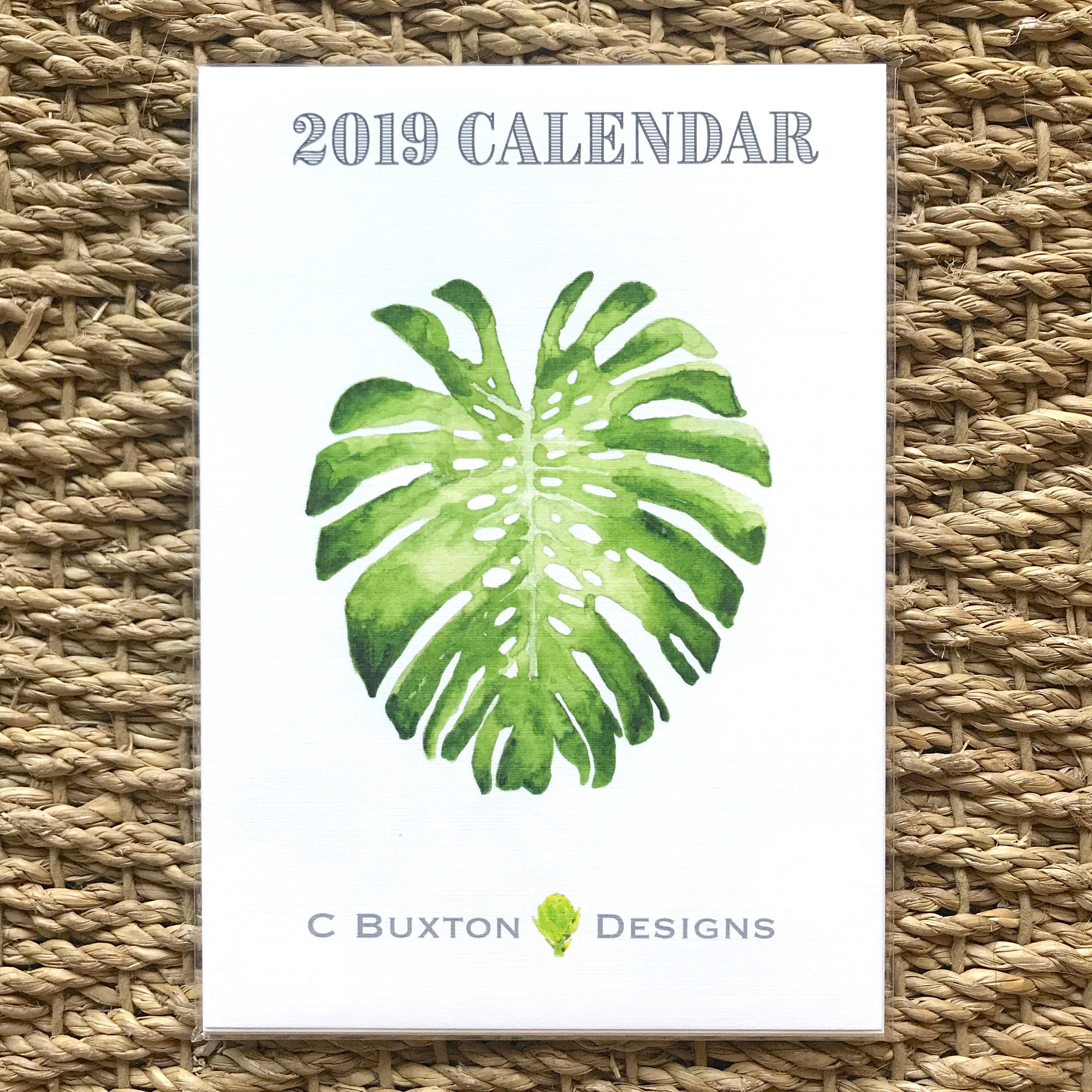 desk calendar 2019 refill