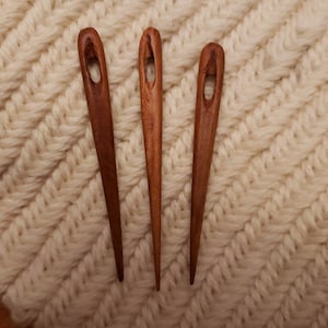 Cherry Wood Nalbinding Needle