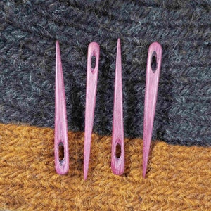 Purpleheart Wood Nalbinding Needle