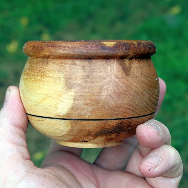 Turned Viking-style Beech Cup
