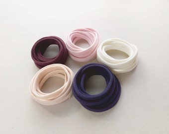 Bra underwire channeling, soft brushed nylon lingerie boning casing, 11 mm (3/8 in)