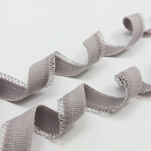 Bra elastic, lingerie elastic, bra band elastic, bra making supplies, elastic band, picot edge elastic, plush elastic, bramaking elastic