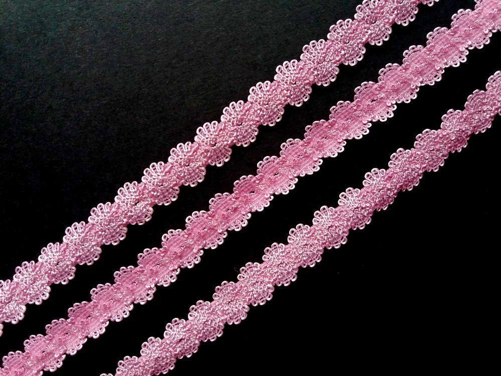 Pink Elastic Ribbon. Floral Bra Lingerie Underwear Embellishment Trim ...
