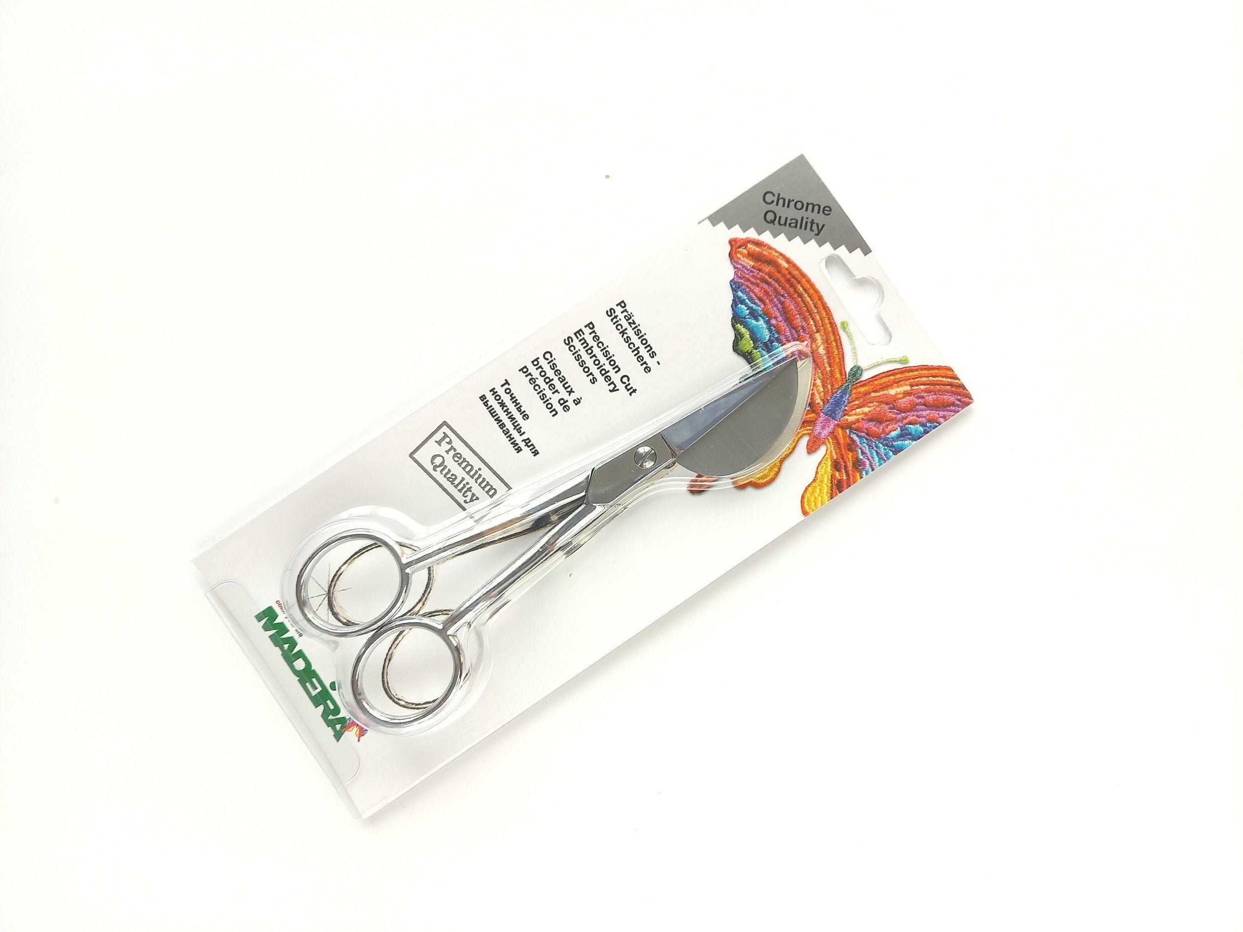 Mini Duckbill Appliqué Scissors by Famore 712D 4.5 