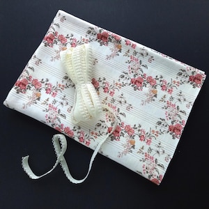 Panty knickers sewing kit with ivory 100% cotton jersey fabric