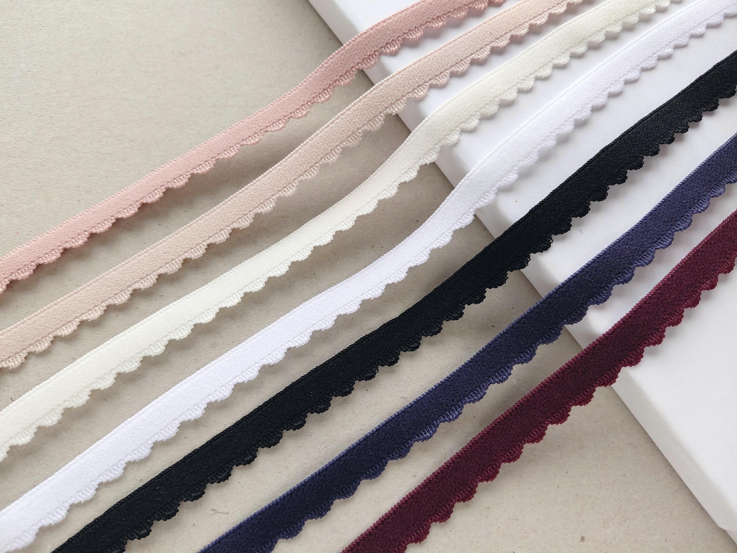 Bristlegrass Nastro Elastico Con Ferretto Per Reggiseno E Cucito - 4,6 Metri, Largo 1,9 Cm, Colore Foglia Di Tè