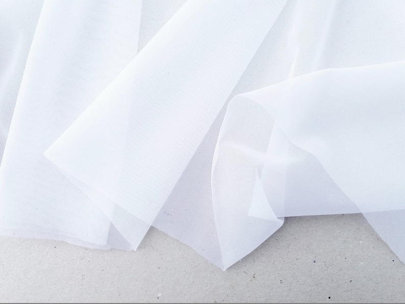 Nylon Lingerie Lining Stabilizer White Sheer Tricot Bra Etsy UK