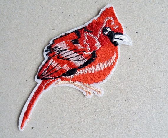 Bird Patch Sew On Iron On Motif Dresses Bags Appliques Patches
