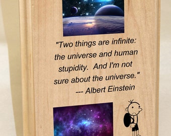 Einstein Universe Plaque