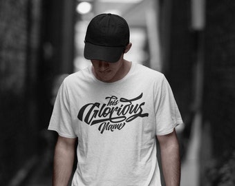 His Glorious Name T-Shirt: Organic Cotton Christian Tee