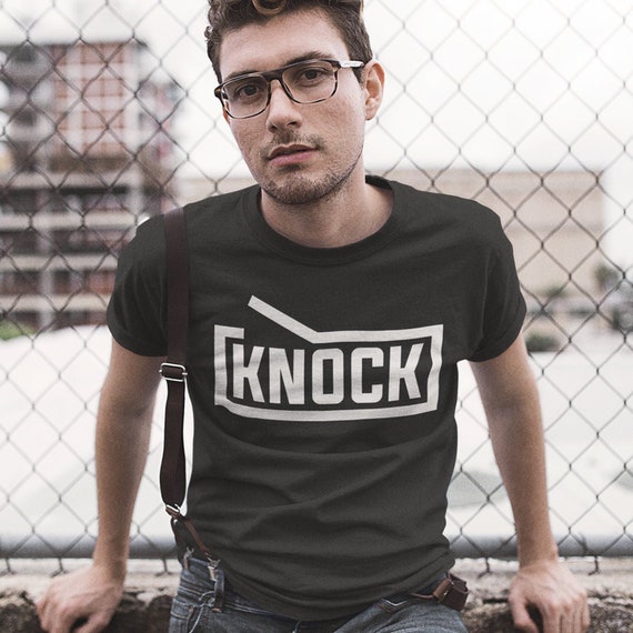 KNOCK Christian T-Shirt: Organic Cotton Bible Verse Tee