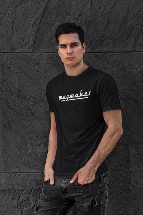WAYMAKER || Fairwear Foundation | Organic 100% Cotton | Unisex Christian Tees | Faith Gift for Her and Him|  Sustainable Ethical Shirts