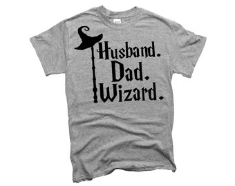 WIZARD DAD T-SHIRT | Etsy Ireland