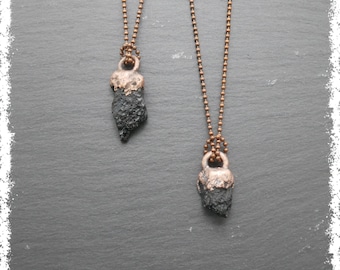 TIBETAANSE MOLDAVIAT TEKTITE hanger | Helende kristallen ketting, genezende sieraden, Wicca-sieraden, koperen sieraden, kristallen sieraden, Electroform