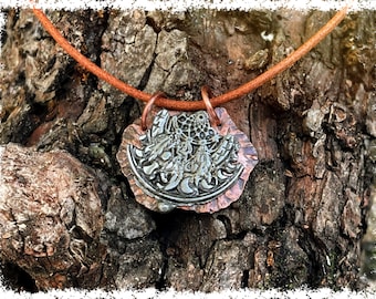 DREAMCATCHER Necklace Silver & Copper | Ancient Jewelry, Silver Jewelry, Historical Artifact, Relic, Old Jewelry, Ethnic Jewelry, Hippy