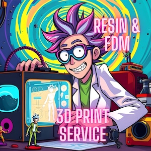 3D Print Service | 16K Resin | Diorama, Anime Figure, Garage Kit, Resin Print, Video Game, Miniature Painting, Waifu Figurine,