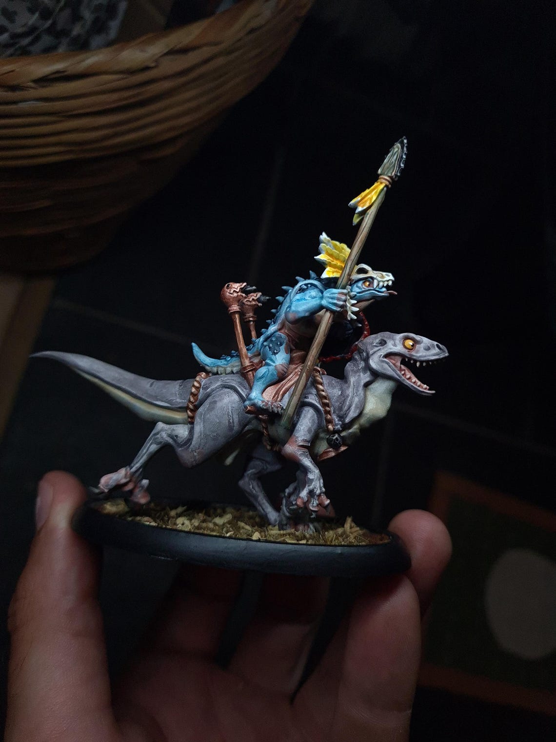 Lizardman Raptor Riders, Saurian Host | Dnd Miniatures, Warp Miniatures ...