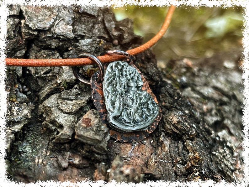 DREAMCATCHER Necklace Silver & Copper Ancient Jewelry, Silver Jewelry, Historical Artifact, Relic, Old Jewelry, Ethnic Jewelry, Hippy image 4