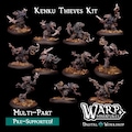 Kenku Thieves Guild | DnD Miniatures, Warp Miniatures | TableTop Minis | One Page Rules | Wargaming | Model Painting, Pathfinder, product logo