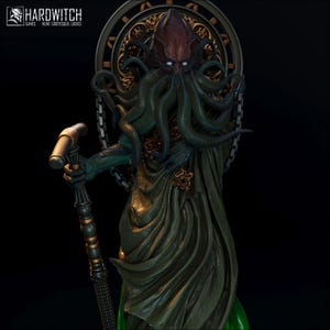 Holy Cthulhu - 75mm/ 120mm, Dungeons and Dragons Mini RPG Tabletop Miniature DnD Painting Pathfinder 5e DnD, TTRPG Scale