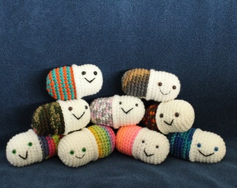 Crochet Chill Pill, amigurumi, crochet, chill pill, happy pill