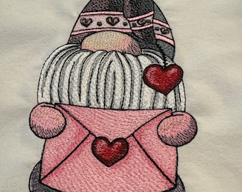 Gnome Love Kitchen Tea Towel