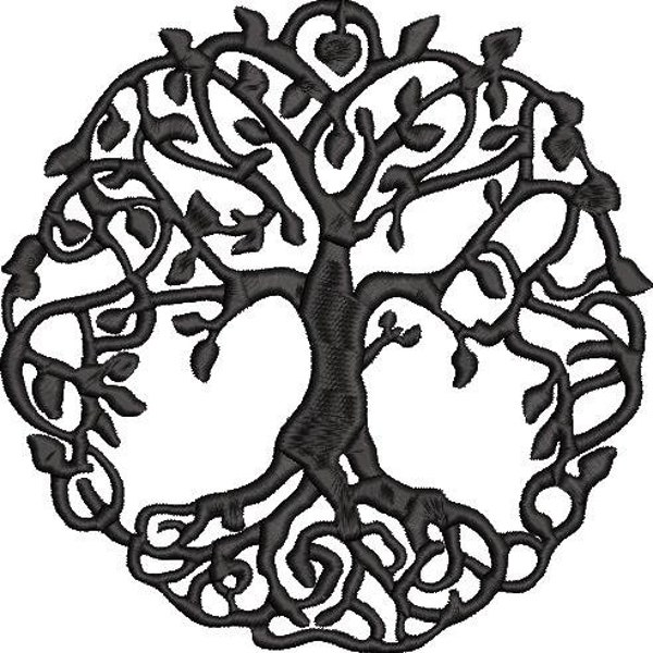 Tree of Life Embroidery Pattern - Etsy