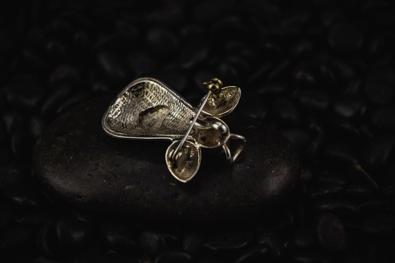 Vintage Sterling Silver Angel Brooch Pin Guardian Angel Brooch Pin Silver Guardian Angel Pin Angel Brooch Pin |L-3.8 cm |FREE SHIPPING