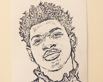 Original Lil Nas X painting