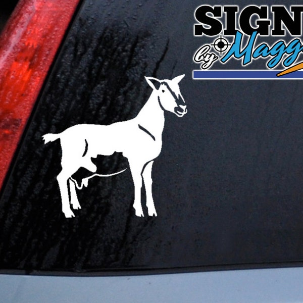 V003 - Alpine Goat Doe  - Car Truck Vinyl Decal, Sticker  - 2 Sizes - 16 Colors