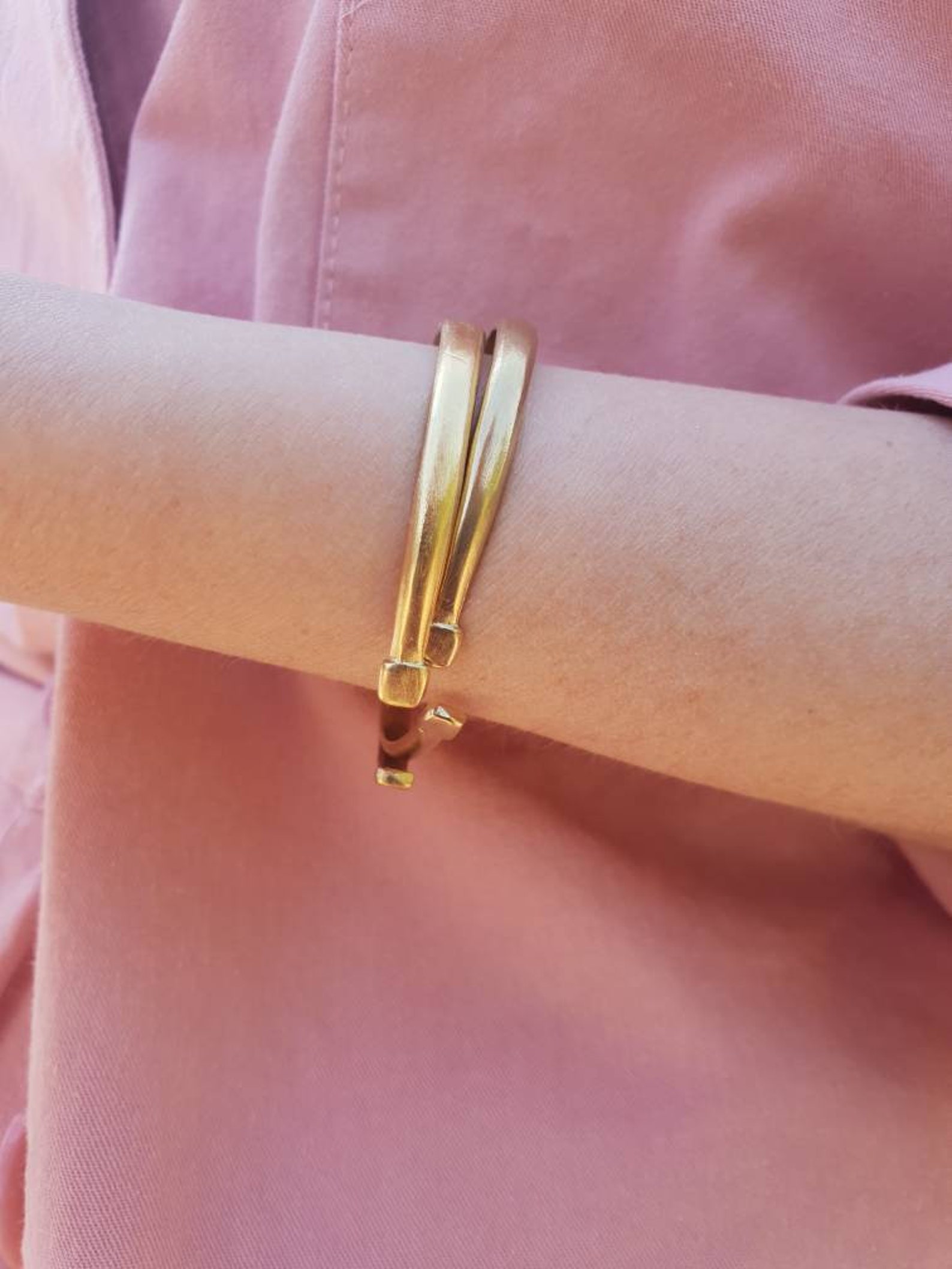 Adjustable Cuff. Open Cuff Bracelet. Open Bangle Cuff. Unisex Etsy UK