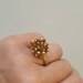 Statement Gold Splinter Ring. Rough Splinters Ring. Gold Big - Etsy
