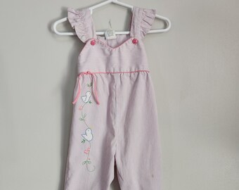 Vintage Baby Girl Romper para ocasiones especiales primavera verano cumpleaños Pascua Baby shower regalo sesiones de fotos