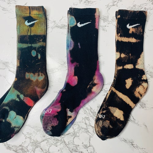 Nike Pastel Patina Tie Dye Socks - Etsy