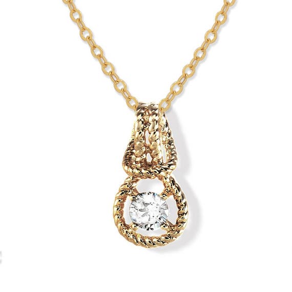 COLLIER PENDENTIF CŒUR Nœud Ruban Tiffany & Co. Argent 925 & Or 18K