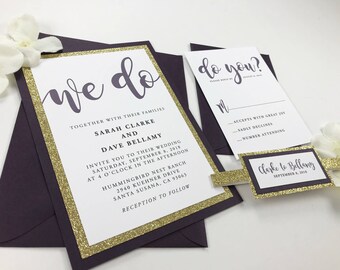 high end invitations etsy