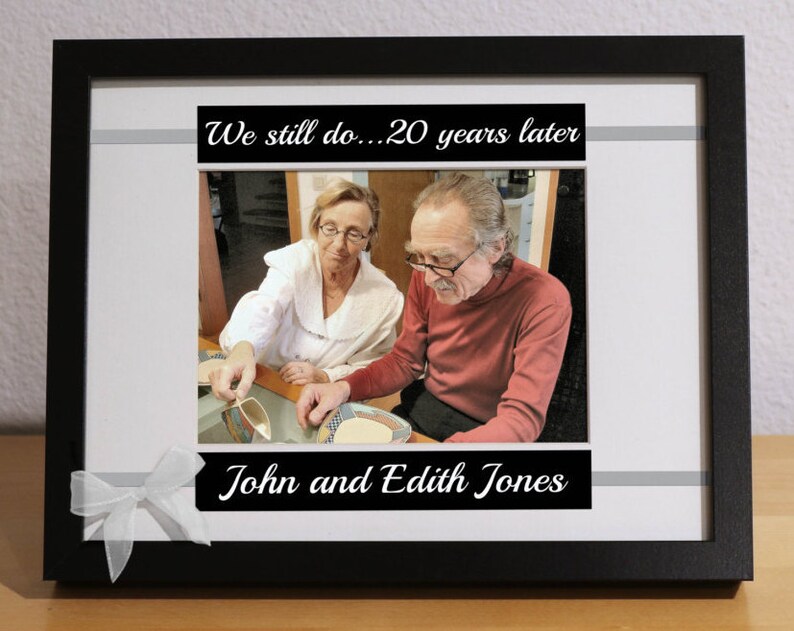 Vow Renewal Gift Anniversary Gift Vow Renewal Sign Vow Etsy