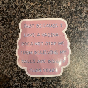 Big Balls Sticker