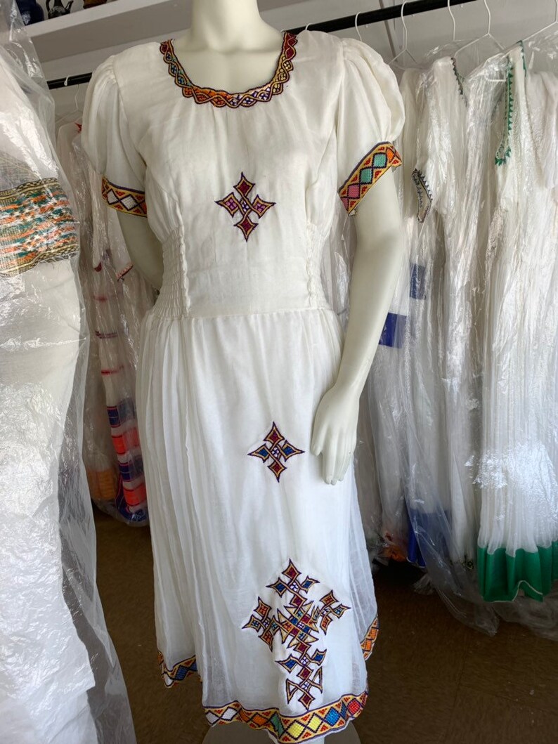 Kechen Tilet habesha dress with tilf
