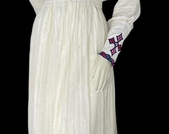 Habesha Dress with Purple Tilet (የሐገር ልብስ) “Helen”