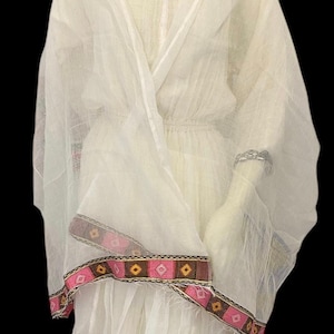 Habesha Dress with kechin/thin Tilet
