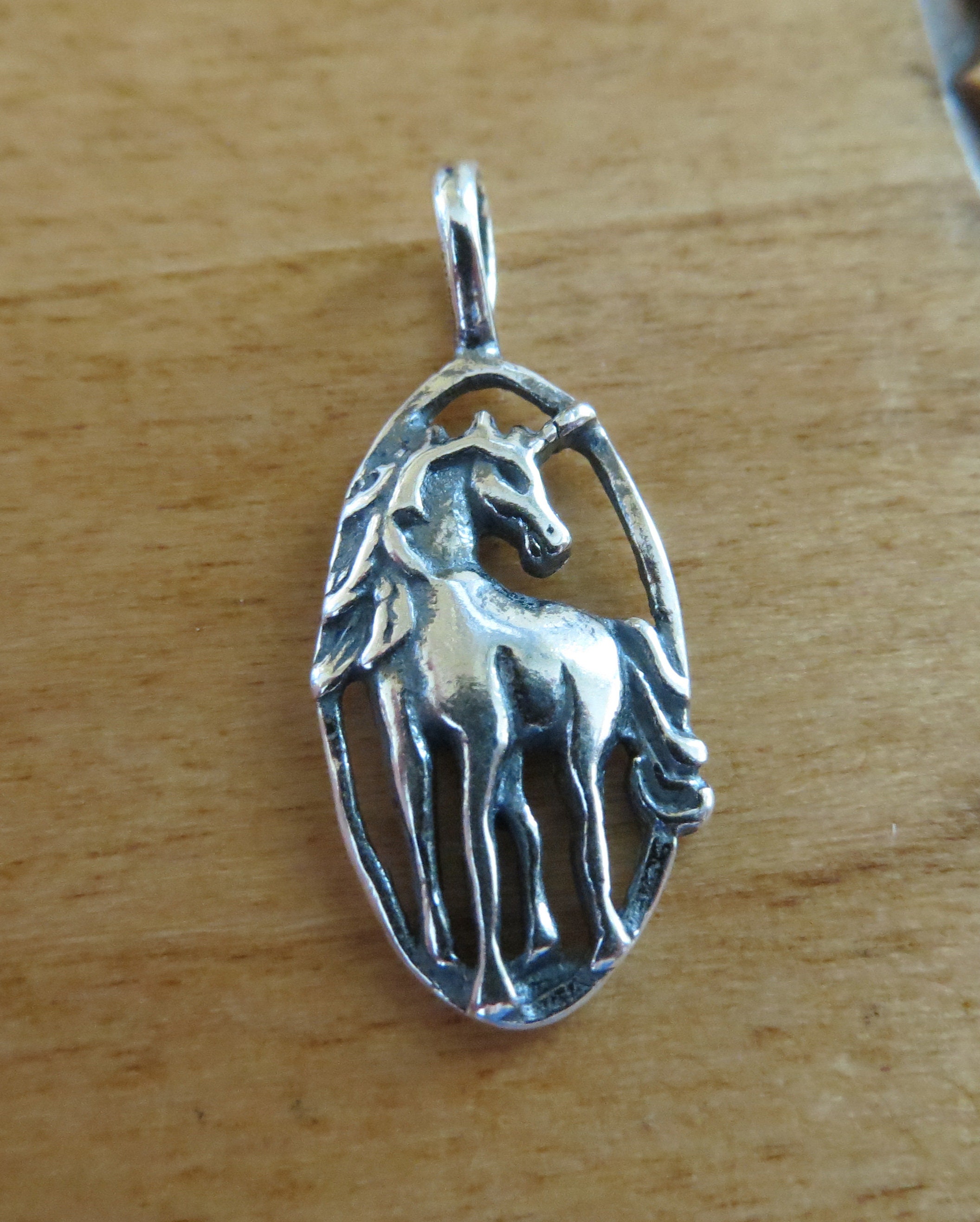 Sterling Silver Unicorn Necklace - Etsy Sterling Silver Unicorn Necklace - Etsy
