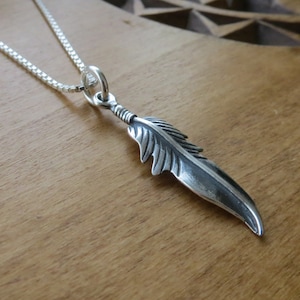 Solid 925 Sterling silver Eagle Raven Crow Bird Feather Charm Necklace or Earrings - Handmade here in the USA - Chains are Optional