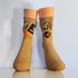Junk socks with patches