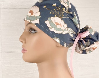 women\u2019s scrub hat Ponytail scrub cap women\u2019s scrub cap watercolor rainbow Ponytail scrub hat tye dye tye dye colorful