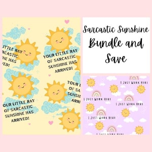 Scrub Hats for Women - Scrub Caps - Women&#39;s Surgical Scrub Hat - Scub Hat - Sarcastic Sunshine Bundle and Save