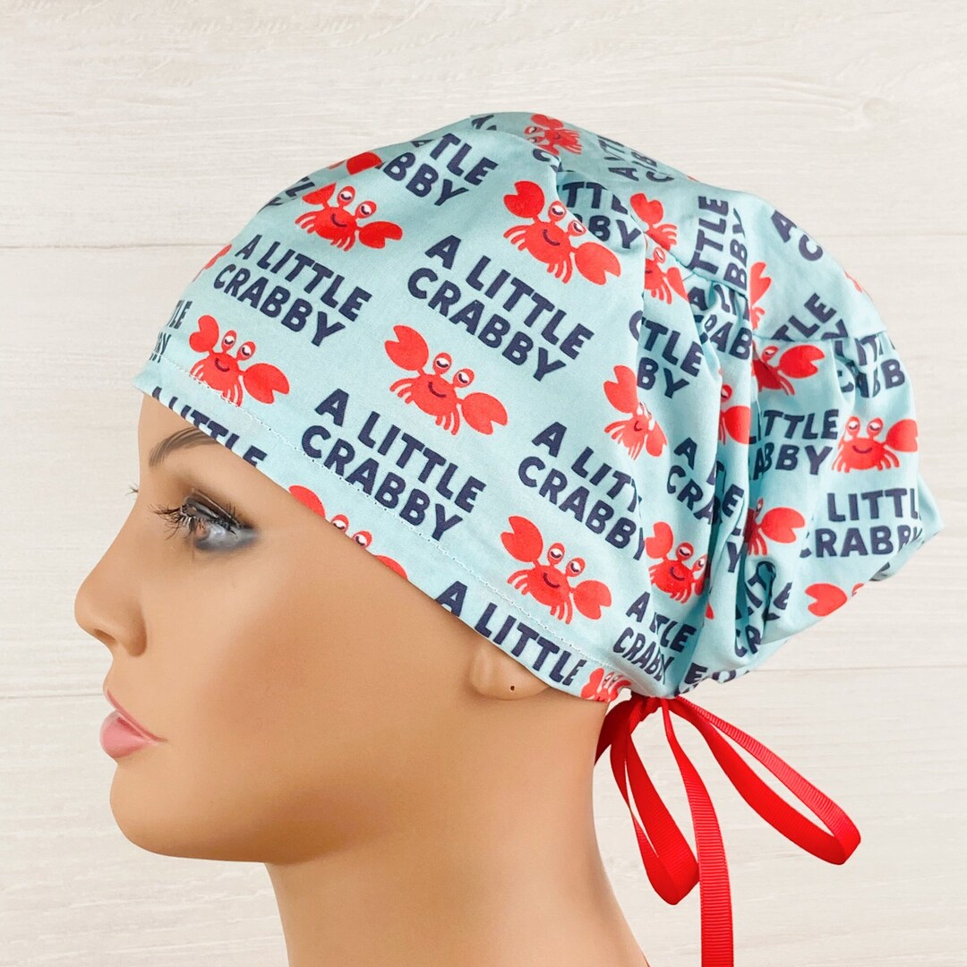 Scrub Hats for Women Women's Tieback Hat Scrub Caps Etsy