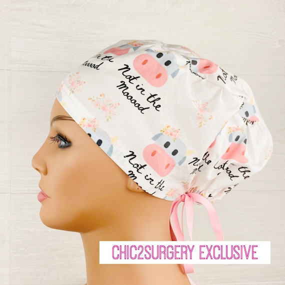 Scrub Hats for Women Women's Tieback Hat Scrub Caps Etsy